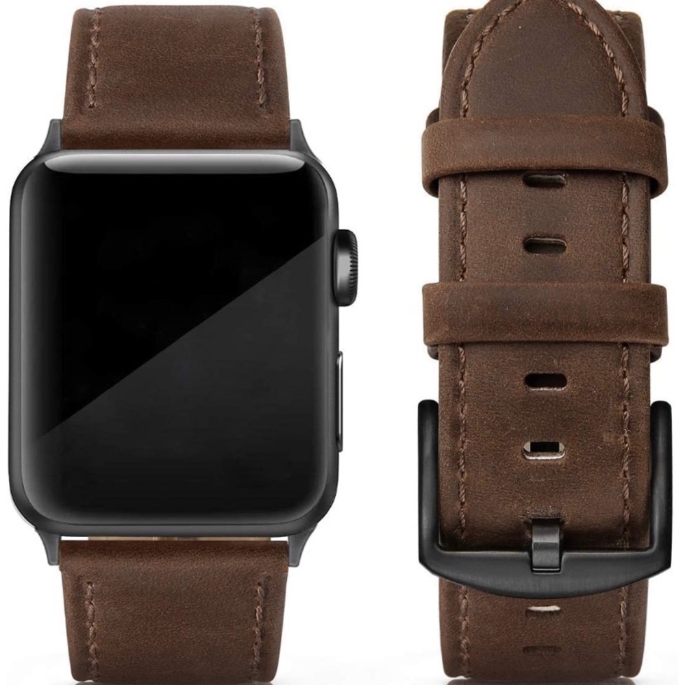 NWT Genuine Leather Apple Watch Band